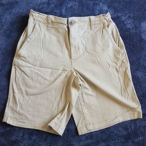 Arizona Flex Chino Shorts Tan Size 20 Husky